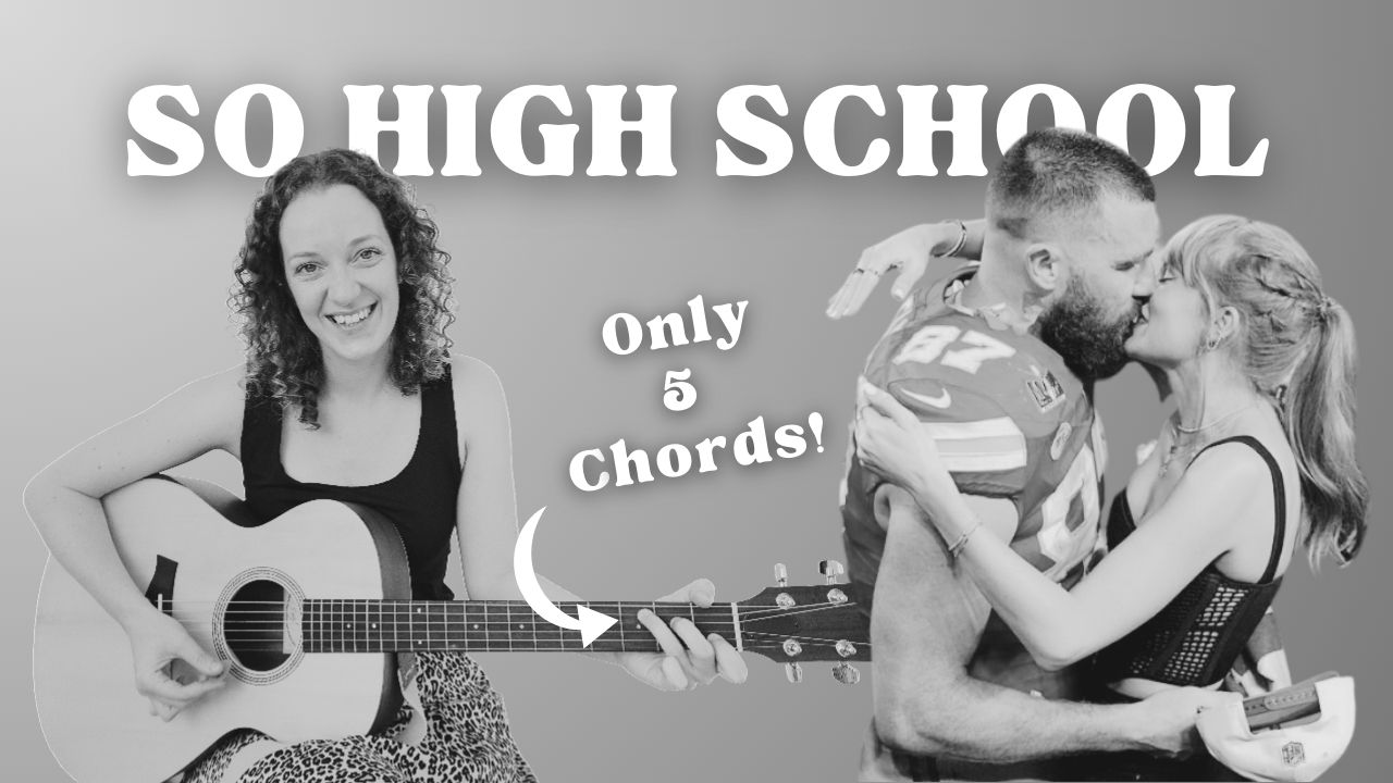 how to play so high school by taylor swift on guitar